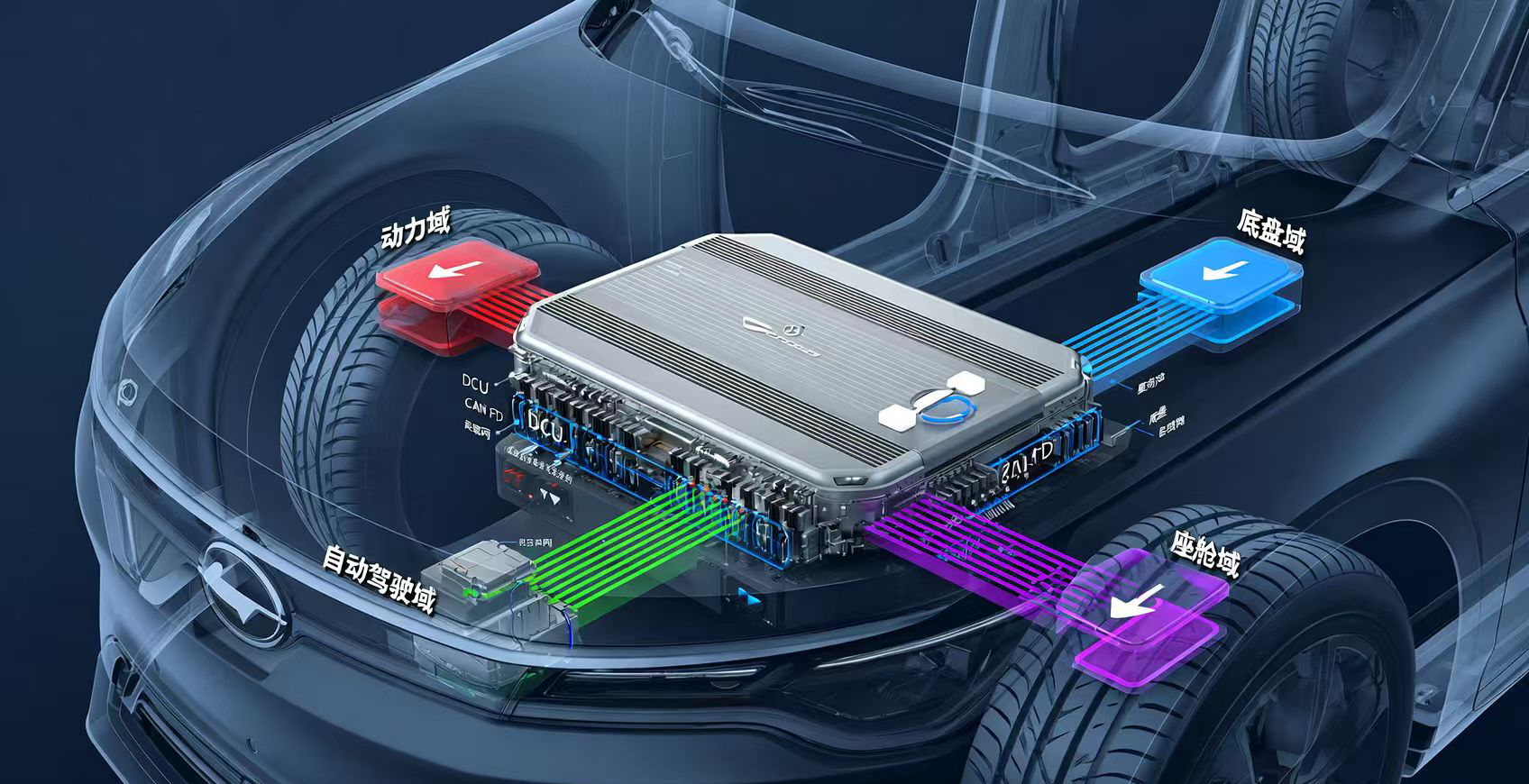 DCU汽车域控制器测试